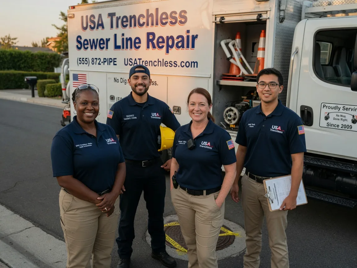 Sewer Line Repair company in Hills, MN